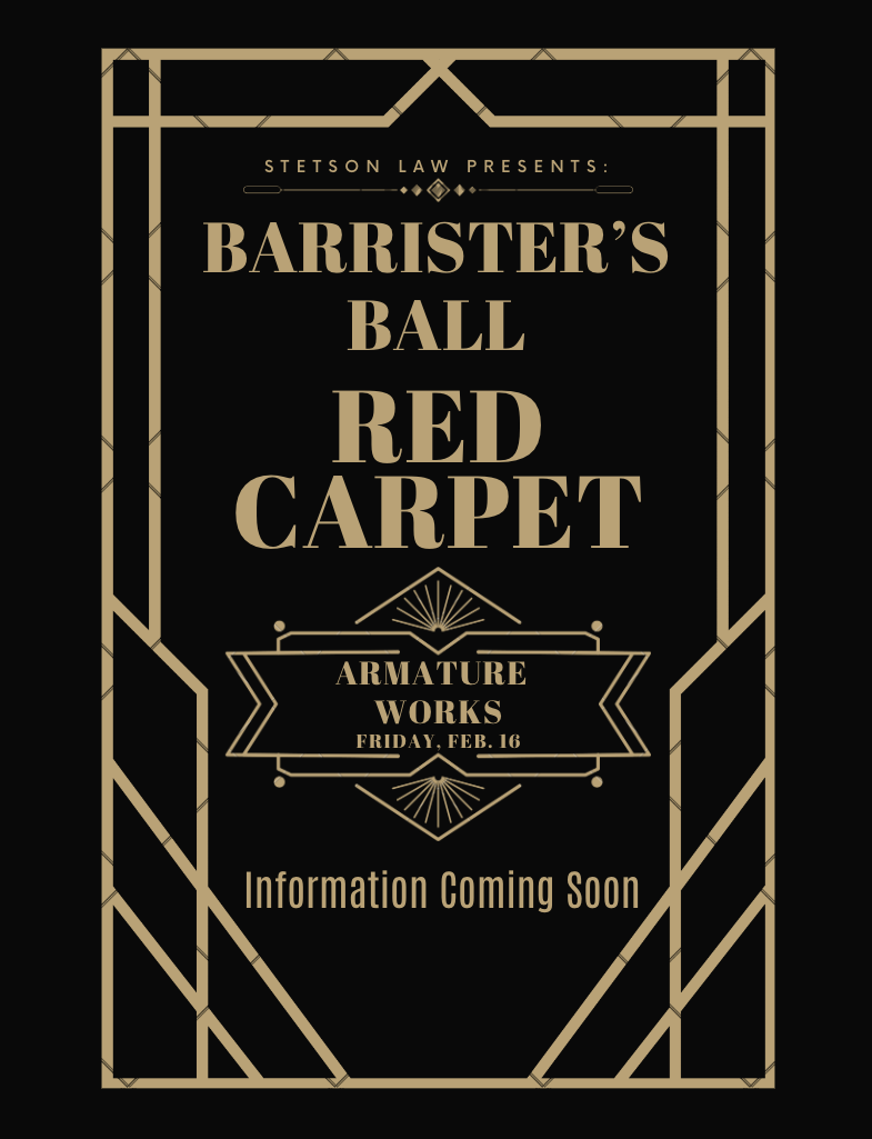 Barrister's Ball Flyer. Information on the flyer is listed in the announcement text box.
