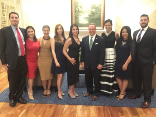 Oscar Sugrañes, Linett San Juan, Beatriz Sanchez, Natalia Reyna-Forero, Yarelis Llerena, Dean Christopher Pietruskiewicz, Kathryn Lopez, Pamela Cordova, and David Barrera.