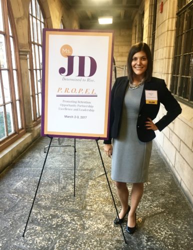 Natalie Yello at the Ms. JD PROPEL Conference in Chicago.