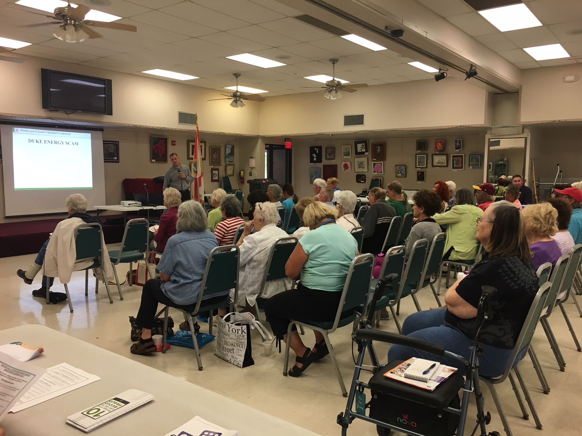 Students launch Consumer Protection Fair at the Gulfport Senior Center