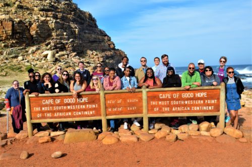 Students visited historic sites in Cape Town including Robben Island. Photo by Sy-Woei Hao.
