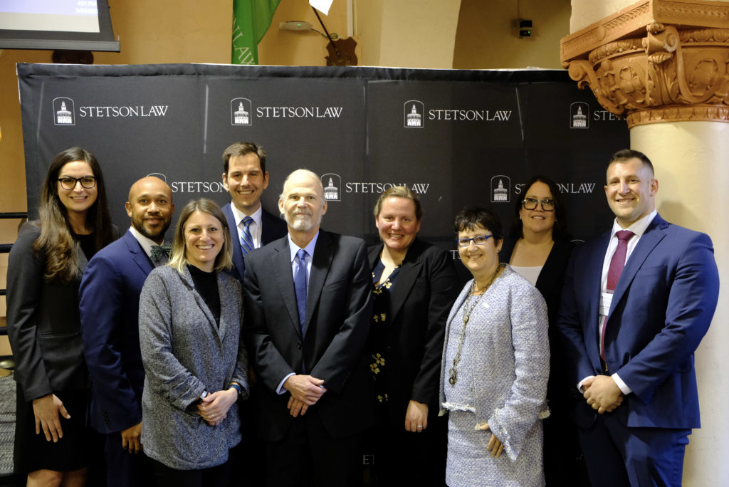 A group of speakers at the Stetson Law Review 2023 Symposium