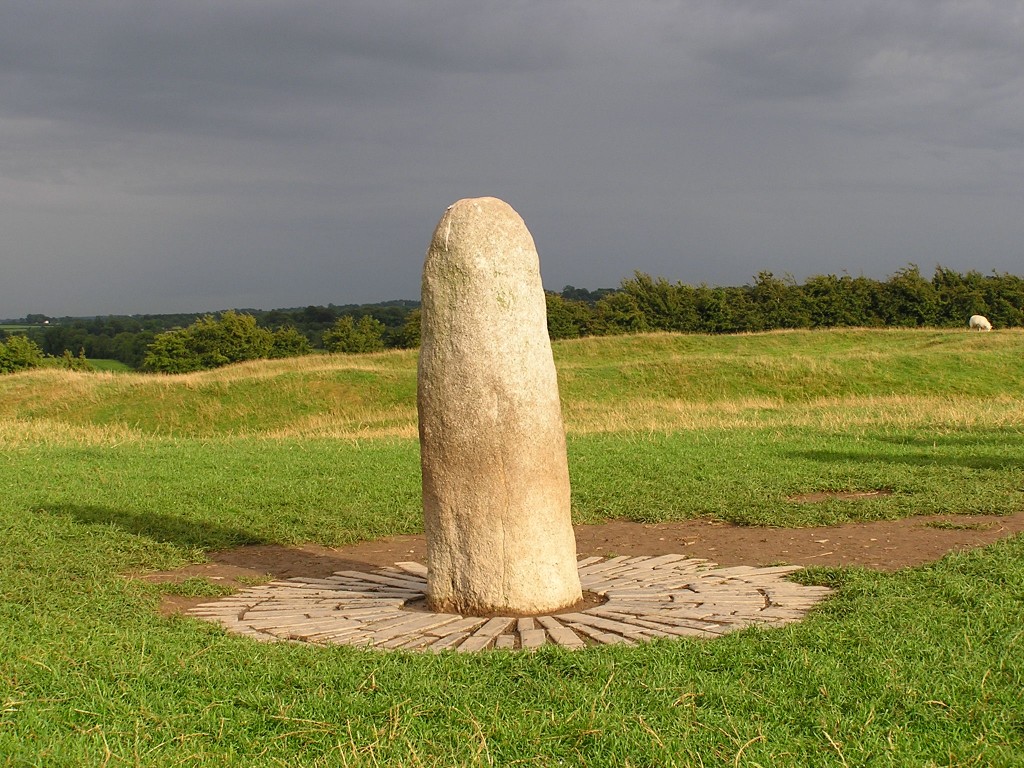 Lia F il Stone Of Destiny Hill Of Tara County Meath Ireland 