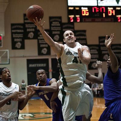 Number 41 was named one of Stetson's three basketball players named to the A-Sun players of the week.