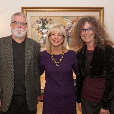 Terri Witek and Rusty Witek with Florida's First Lady Ann Scott