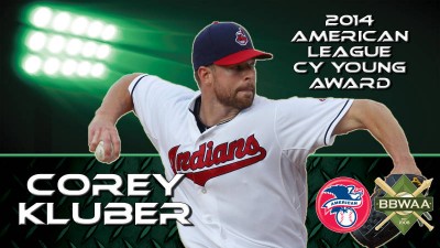 COREY KLUBER WINS CY YOUNG