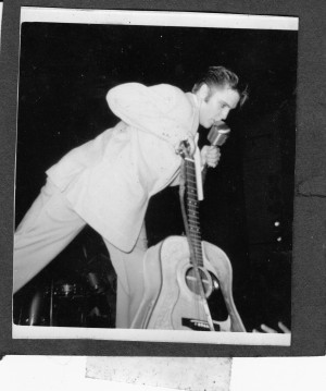 Young Elvis in Florida. Credit to Linda Moscato.
