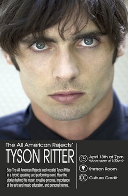 Tyson Ritter Poster