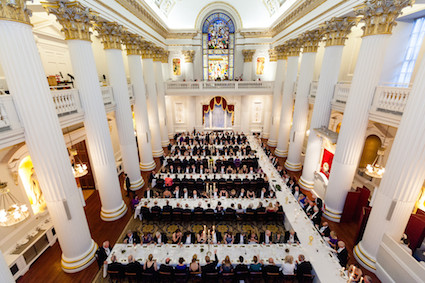 A significant highlight of Hyatt Brown's award ceremony was held in the "Egyptian Hall" at the Lord High Mayor's Residence in London.