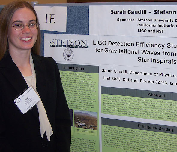 Alumna Sarah Caudill '06 is a member of the team for "Discovery of the Century."