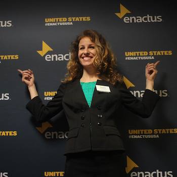 Tara Batista, Ph.D., is faculty advisor to ENACTUS.