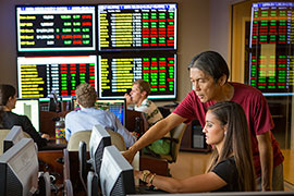 Roland George Trading Room Stetson University