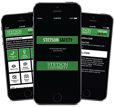 Stetson Safety, Stetson University