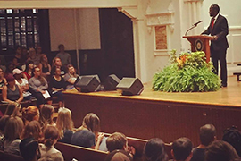 Sen. Peter Nyong'o at Stetson University