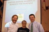 Stetson Professor Lance Long, Dr. Naomi Rose and Professor Royal Gardner.