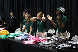 Move in day at Stetson