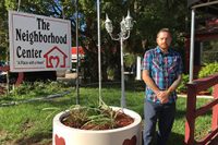 Waylan Niece with the Neighborhood Center of West Volusia said Stetson's donation to its food bank was a "blessing," especially with so many people losing food when the power went out.