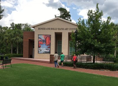 exterior of hand art center on DeLand campus