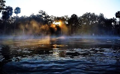 Sunrise over DeLeon Springs