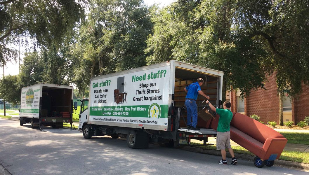 Stetson Donates Used Dorm Furniture to Florida Sheriffs Youth Ranches