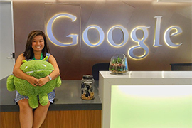 Erica Kok at Google office