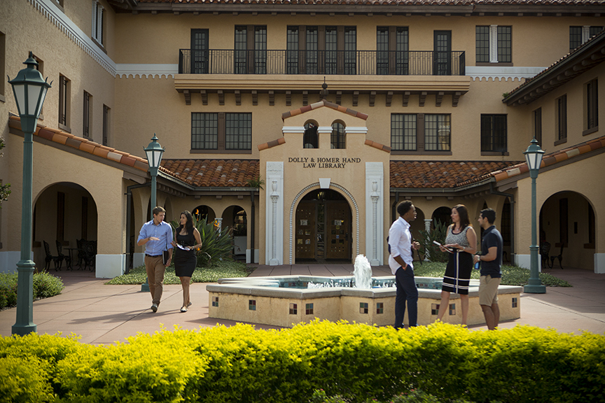 pretty campus shot in Gulfport