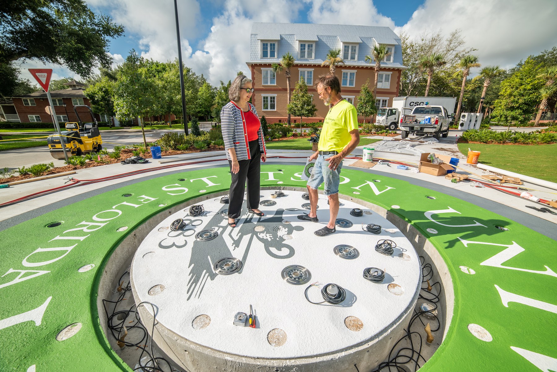 A New Fountain for Stetson Stetson Today