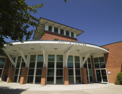 exterior of Hollis Center