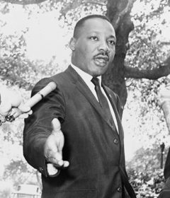 portrait of Martin Luther King Jr.