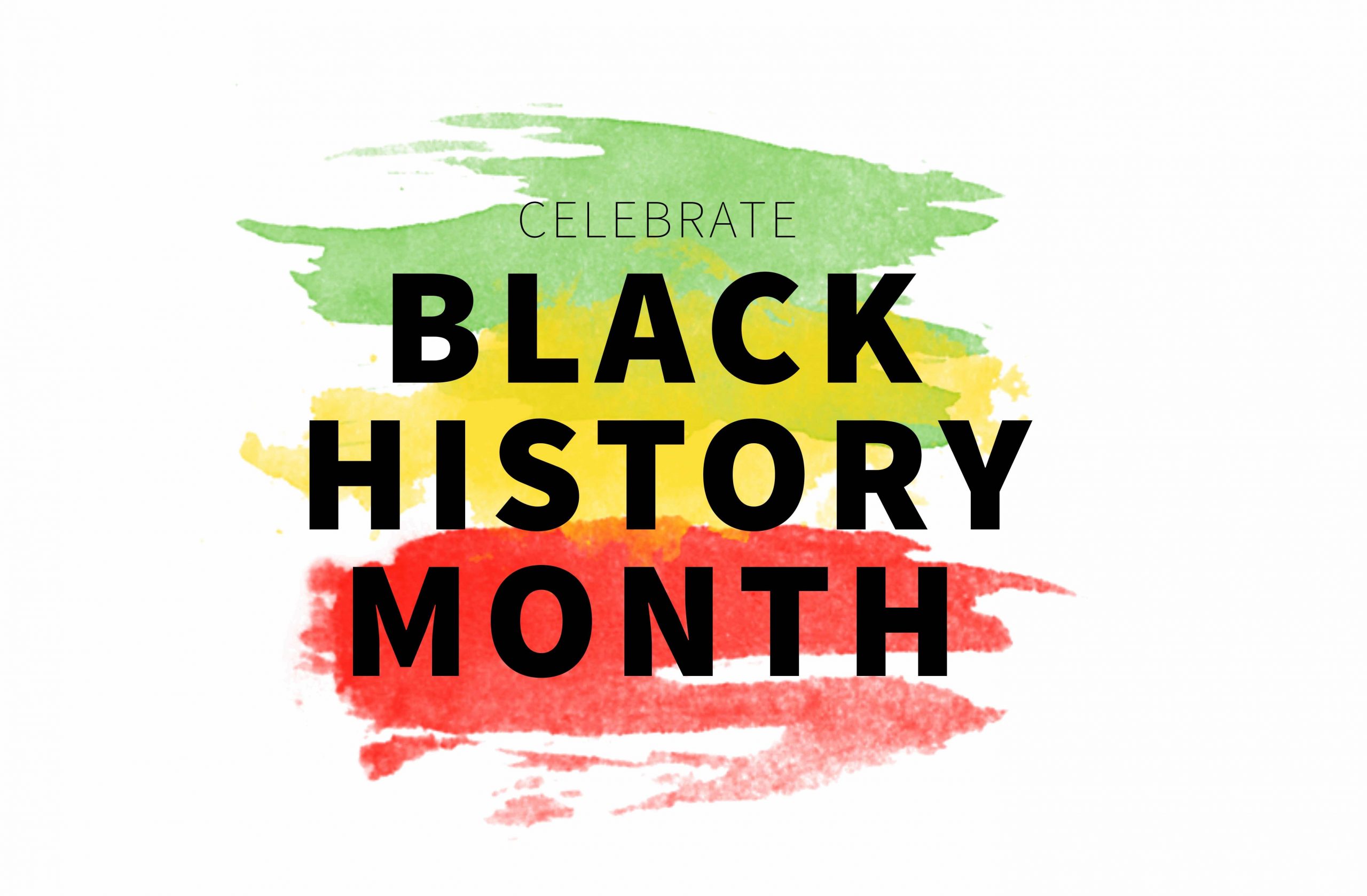 graphic that says, Black History Month