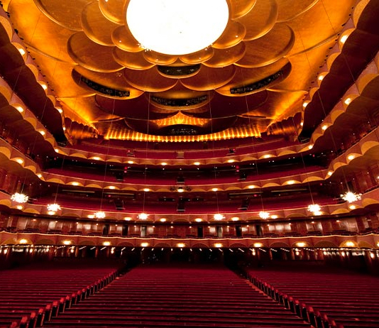 The Metropolitan Opera House in New York