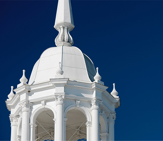 Cupola atop Elizabeth Hall on the DeLand campus.