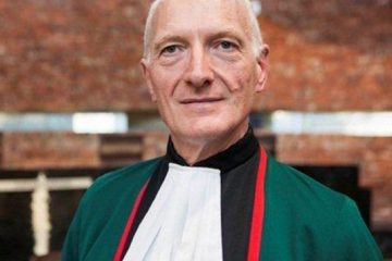 Edwin Cameron in judicial robe