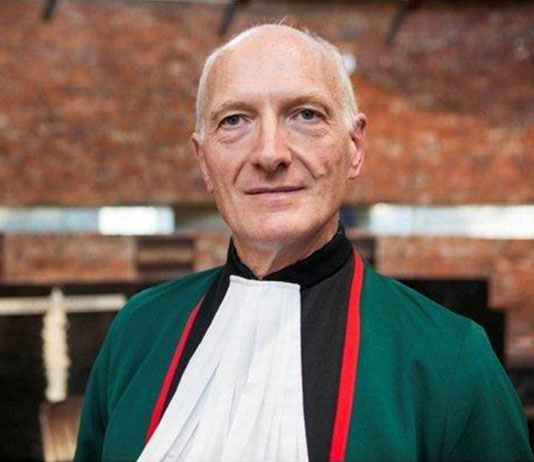 Edwin Cameron in judicial robe