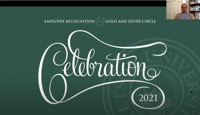 screenshot of slide, Employee Celebration 2021