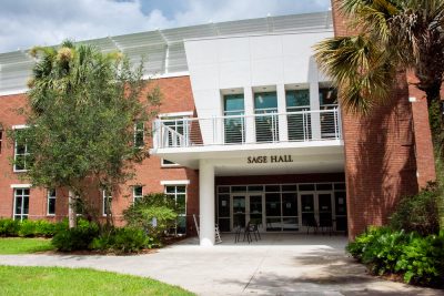 exterior of Sage Hall