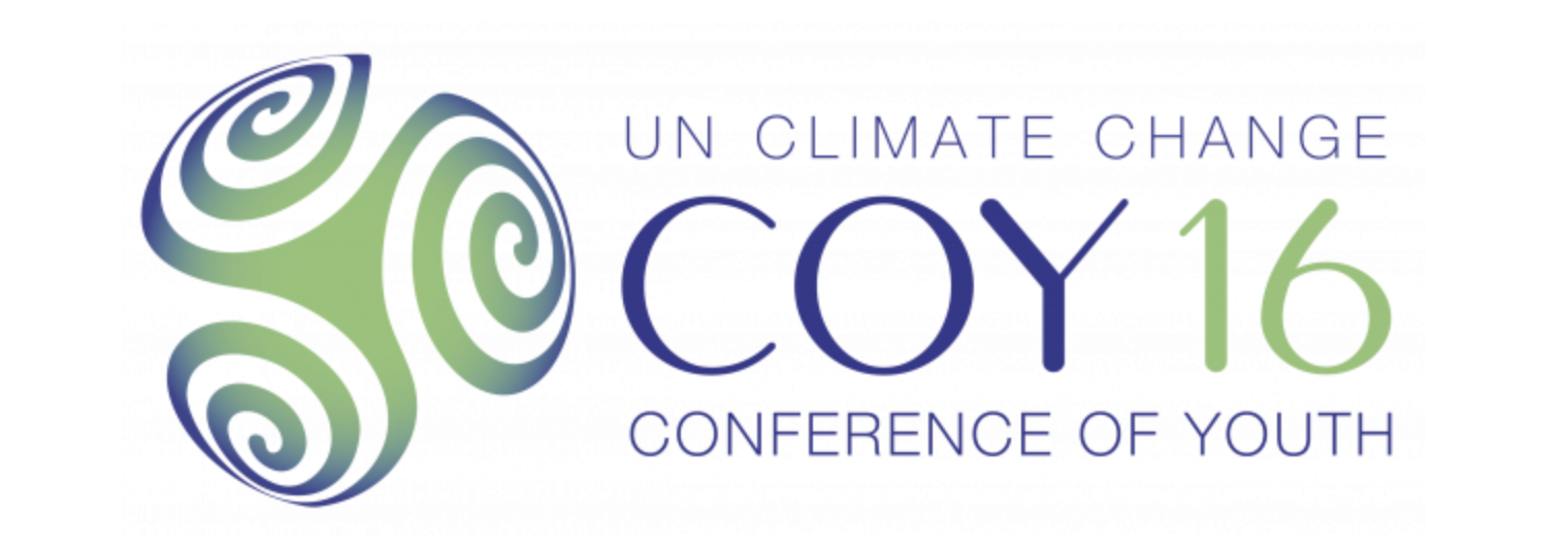 logo for UN Climate Change Conference for Youth