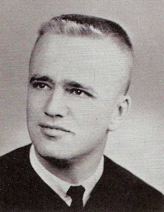 1964 yearbook photo of Max Cleland
