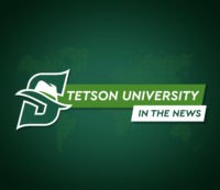 graphic says, Stetson University in the News