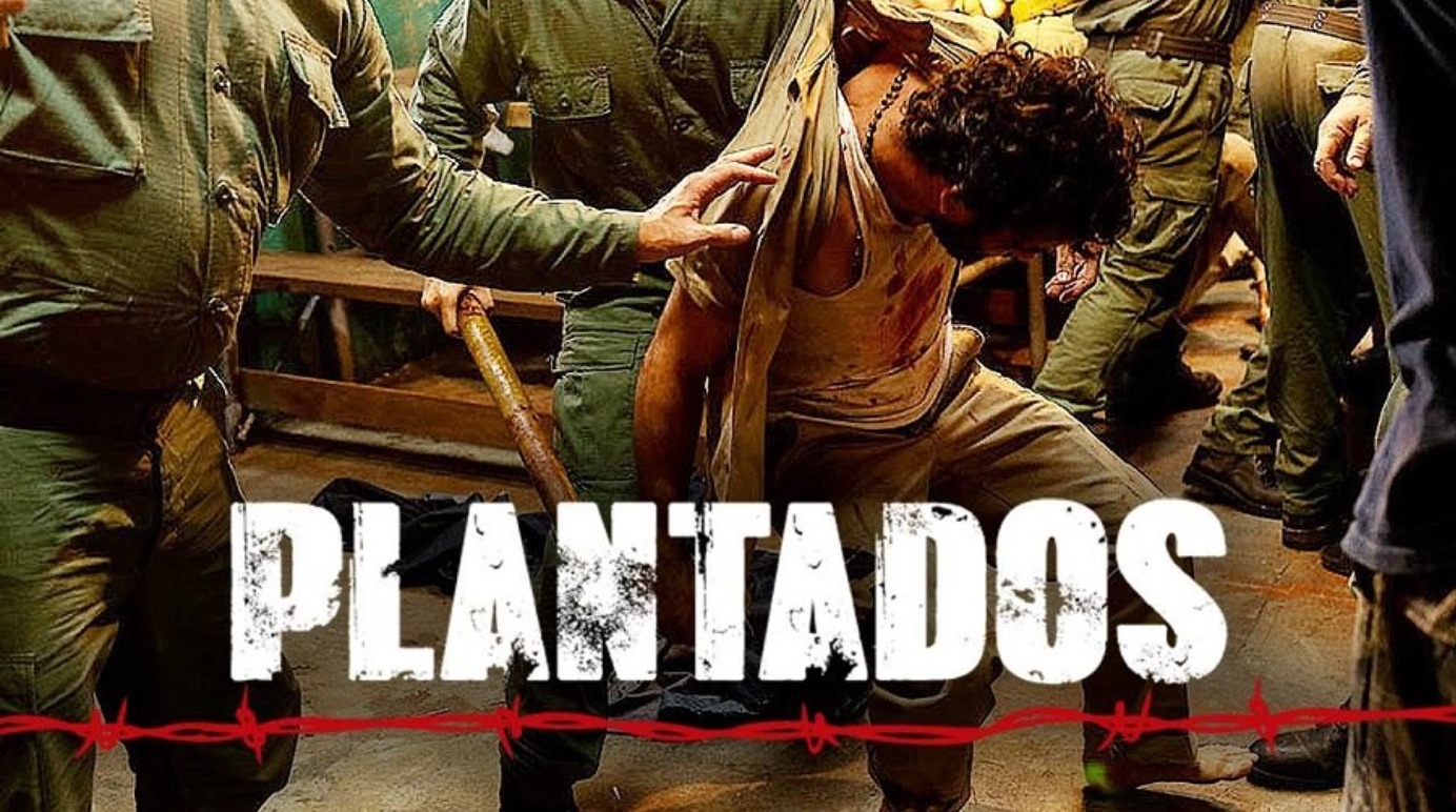 Movie poster for "Plantados"