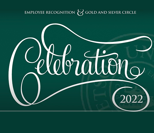 Graphic that says, Employee Recognition Celebration