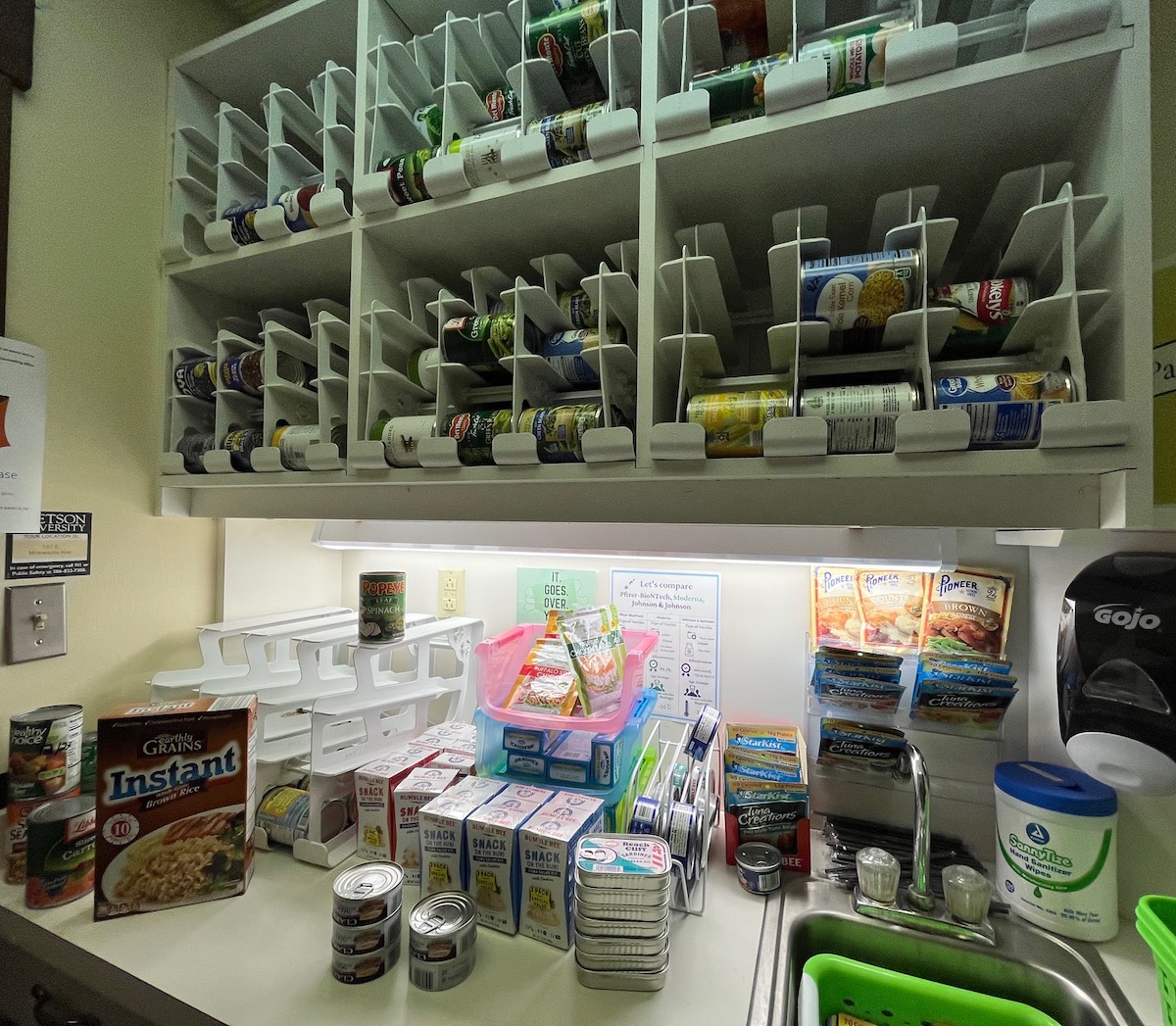 Food insecurity is all too real; Bona's food pantry offers help