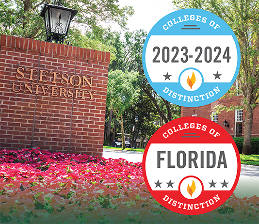 Stetson Honored as a 2023-2024 College of Distinction