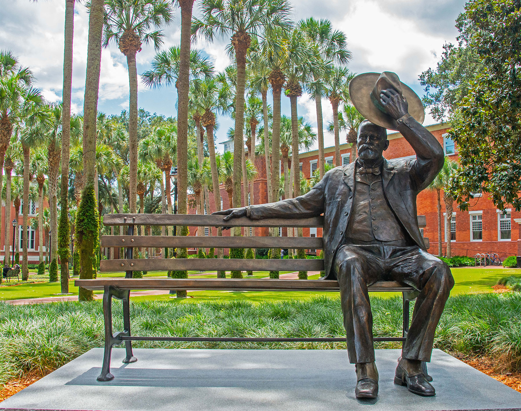 John B. statue at Stetson University