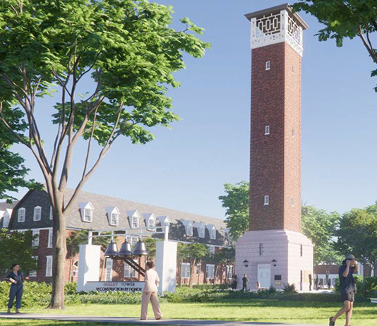 Stetson Receives State Grant to Reconstruct Historic Hulley Tower