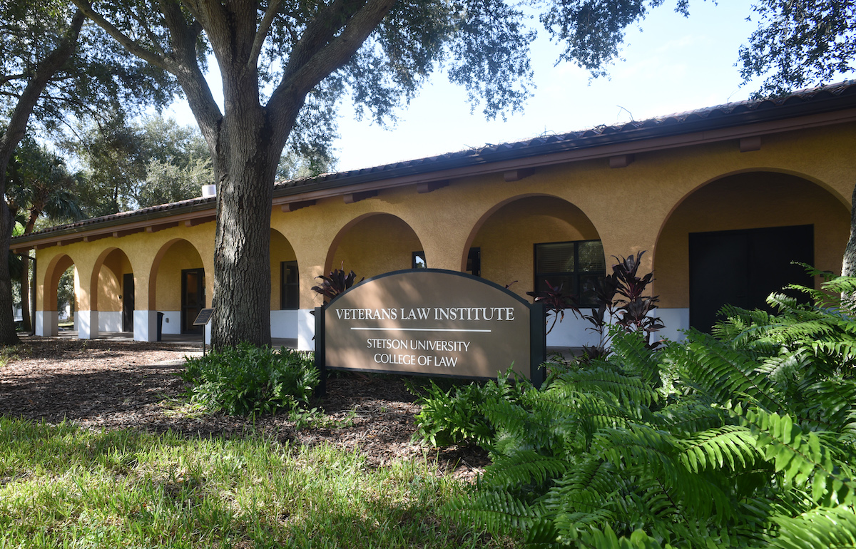 Exterior building photo of Veterans Law Institute at Stetson College of Law