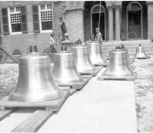 Revisiting History With Hulley Tower Bell Installation — Plus Campus Holiday Celebrations, Dec. 1-3