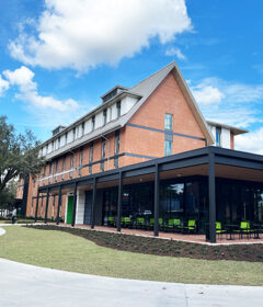 Exterior of residence hall