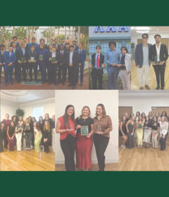 Montage of photos of Stetson fraternities and sororities