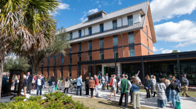 New residence hall, Lynn Hall.